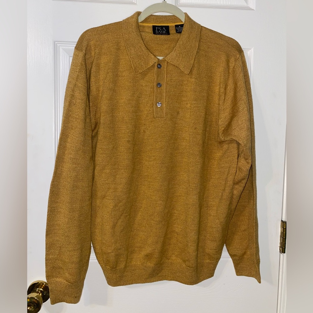 Jos.‎ A. Bank Golden Merino Wool Sweater